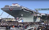 Khám phá siêu hàng không mẫu hạm USS Gerald R. Ford nặng ngang 400 bức tượng Nữ thần Tự do.