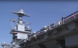 Khám phá siêu hàng không mẫu hạm USS Gerald R. Ford nặng ngang 400 bức tượng Nữ thần Tự do.
