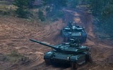 [ẢNH] NATO lo ngại khi Nga nhận hàng loạt xe tăng T-80BVM nâng cấp cực mạnh