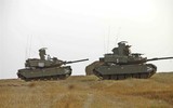 [ẢNH] Israel huy động xe tăng phóng tên lửa siêu đặc biệt tấn công Syria