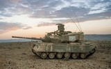[ẢNH] Israel huy động xe tăng phóng tên lửa siêu đặc biệt tấn công Syria
