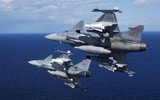 [ẢNH] Chỉ có ở Thụy Điển: JAS-39 ném bom GBU-12 để... chữa cháy rừng