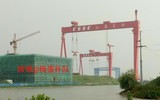 [ẢNH] Siêu tàu sân bay hạt nhân của Trung Quốc đã bắt đầu được lắp ráp?