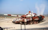 [ẢNH] Nga bị tố cáo chơi gian lận tại giải đấu Tank Biathlon 2018