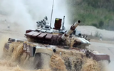 [ẢNH] Nga bị tố cáo chơi gian lận tại giải đấu Tank Biathlon 2018