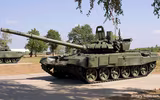 [ẢNH] Nga bị tố cáo chơi gian lận tại giải đấu Tank Biathlon 2018