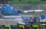 [ẢNH] Xe tăng T-72B3 long cả tháp pháo sau phần thi vượt chướng ngại vật