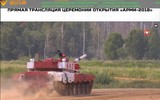 [ẢNH] Xe tăng T-72B3 long cả tháp pháo sau phần thi vượt chướng ngại vật