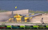 [ẢNH] Đội Việt Nam 3 đạt thành tích tốt trong vòng đấu cuối Tank Biathlon 2018