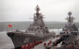 [ẢNH] Nga cấp tốc điều tuần dương hạm Nguyên soái Ustinov tới Syria sau khi hoàn thành nâng cấp