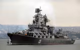 [ẢNH] Nga cấp tốc điều tuần dương hạm Nguyên soái Ustinov tới Syria sau khi hoàn thành nâng cấp