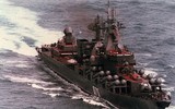 [ẢNH] Nga cấp tốc điều tuần dương hạm Nguyên soái Ustinov tới Syria sau khi hoàn thành nâng cấp