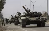 [ẢNH] Ly khai miền Đông Ukraine học tập chiến thuật sử dụng xe tăng của Syria