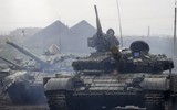 [ẢNH] Ly khai miền Đông Ukraine học tập chiến thuật sử dụng xe tăng của Syria