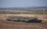 [ẢNH] Ly khai miền Đông Ukraine học tập chiến thuật sử dụng xe tăng của Syria