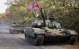 [ẢNH] Ly khai miền Đông Ukraine học tập chiến thuật sử dụng xe tăng của Syria