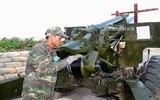 [ẢNH] Lựu pháo chiến lợi phẩm cỡ nòng lớn nhất của Việt Nam thể hiện sức mạnh