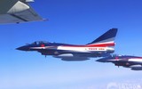 [ẢNH] Tiêm kích J-10 Trung Quốc bốc cháy tại Nga khi chưa kịp biểu diễn