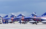 [ẢNH] Tiêm kích J-10 Trung Quốc bốc cháy tại Nga khi chưa kịp biểu diễn