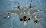 [ẢNH] Tia chớp tàng hình F-35A của Mỹ cắm đầu xuống đất khi hạ cánh lỗi