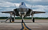 [ẢNH] Tia chớp tàng hình F-35A của Mỹ cắm đầu xuống đất khi hạ cánh lỗi