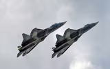 [ẢNH] Nga cấp tốc đưa Su-57 trở lại Syria để đánh chặn F-22 Mỹ?