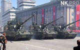 [ẢNH] Dàn vũ khí hạng nặng xuất hiện trong cuộc duyệt binh của Quân đội Triều Tiên