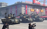 [ẢNH] Dàn vũ khí hạng nặng xuất hiện trong cuộc duyệt binh của Quân đội Triều Tiên