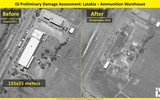 [ẢNH] Israel tung bằng chứng gây thiệt hại nặng cho Iran và Syria trong trận không kích