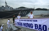 [ẢNH] Tàu 015 - Trần Hưng Đạo uy dũng trên đất Nhật Bản