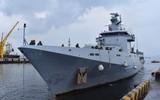 [ẢNH] Khám phá sức mạnh chiến hạm tàng hình Brunei vừa đến thăm Việt Nam