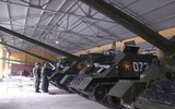 [ẢNH] Pháo tự hành diệt tăng SU-100 Việt Nam thể hiện uy lực trong bắn đạn thật