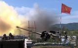 [ẢNH] Pháo binh Hải quân Việt Nam tập bắn đạn thật quy mô lớn