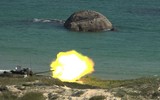 [ẢNH] Pháo tự hành diệt tăng SU-100 Việt Nam thể hiện uy lực trong bắn đạn thật