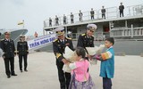[ẢNH] Báo Trung Quốc bình luận chuyến thăm căn cứ Trạm Giang của chiến hạm Việt Nam