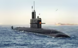 [ẢNH] Sau tàu mặt nước, tới lượt tàu ngầm thế hệ mới của Nga phun khói mù mịt
