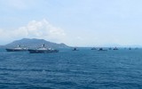 [ẢNH] Hồi hộp chờ đợi Lễ duyệt binh hải quân quốc tế do Việt Nam tổ chức