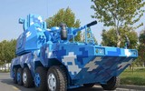 [ẢNH] Hệ thống pháo phòng không - phòng thủ bờ biển tự hành kỳ lạ của Trung Quốc