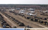 [ẢNH] Hàng ngàn phương tiện quân sự bị vứt bỏ sau thảm họa Chernobyl