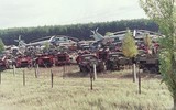 [ẢNH] Hàng ngàn phương tiện quân sự bị vứt bỏ sau thảm họa Chernobyl