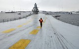 [ẢNH] Sự cố nghiêm trọng khiến tàu sân bay Đô đốc Kuznetsov hỏng nặng khi đang sửa chữa