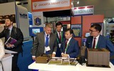 [ẢNH] Việt Nam xúc tiến xuất khẩu tàu tên lửa Molniya 1241.8 tại Triển lãm Indo Defence 2018
