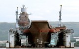 [ẢNH] Nga không thể tiếp tục đại tu, tàu sân bay Đô đốc Kuznetsov sẽ bị loại biên sớm?