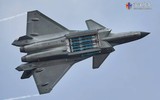 [ẢNH] Tiêm kích tàng hình J-20 lộ điểm yếu lớn khi khoe vũ khí