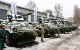 [ẢNH] Kinh ngạc trước số lượng cực lớn tăng thiết giáp quân đội Ukraine tiếp nhận năm 2018