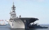 [ẢNH] Trung Quốc lo ngại khi Nhật Bản chính thức có tàu sân bay đầu tiên từ sau thế chiến