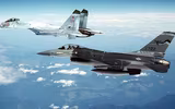 [ẢNH] Su-27 Nga bị chiến đấu cơ NATO 