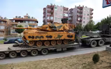 [ẢNH] Xe tăng Thổ Nhĩ Kỳ ào ạt tiến vào Idlib khi căng thẳng gia tăng