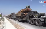 [ẢNH] Xe tăng Thổ Nhĩ Kỳ ào ạt tiến vào Idlib khi căng thẳng gia tăng