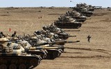 [ẢNH] Xe tăng Thổ Nhĩ Kỳ ào ạt tiến vào Idlib khi căng thẳng gia tăng